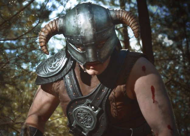 Косплей дня: Довакин и Эйла Охотница из The Elder Scrolls V: Skyrim